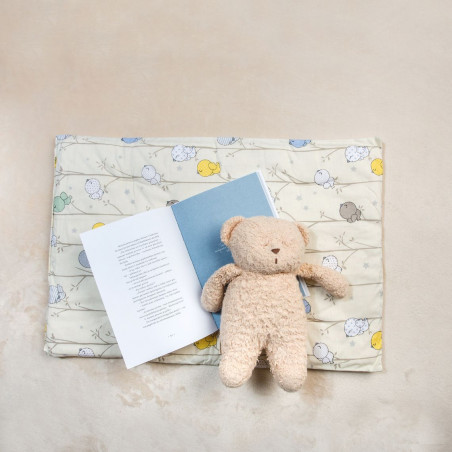 Baby pillow birds | Yellow