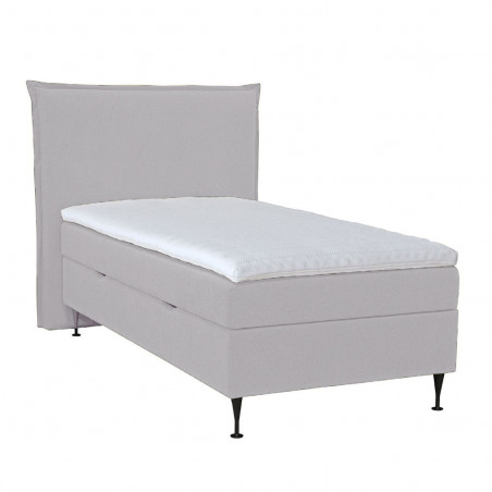 Bed with mattress JAN | Grey