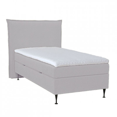 Bed with mattress JAN | Grey