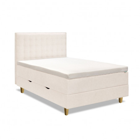 Gulta Box Bed | Viegls krēms