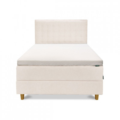 Gulta Box Bed | Viegls krēms | gultas-ar-matraci-un-velas-kasti | NMF Home