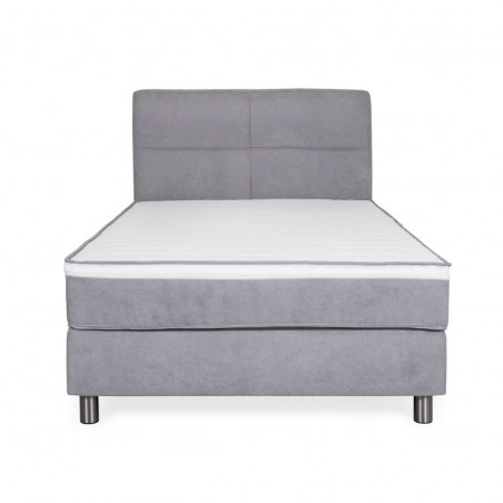 Bed with mattress Vento | Grey