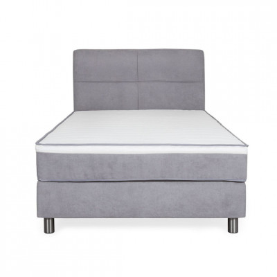 Bed with mattress Vento | Grey