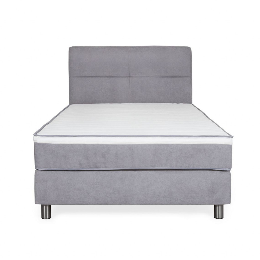 Bed with mattress Vento | Grey