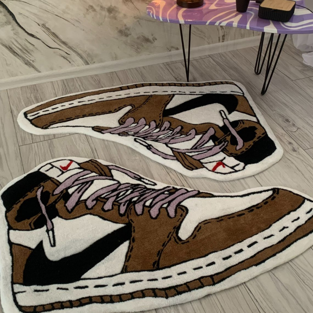 Paklājs "Jordans x Travis Scott"