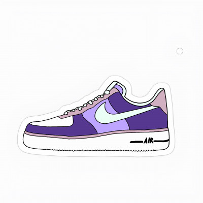 Paklājs Nike AF1 | Lavandas | paklaji | NMF Home