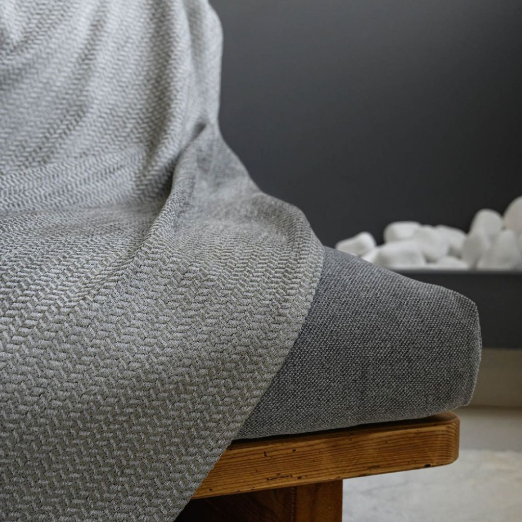 Плед Free Stone | Cold grey Плед Free Stone | Cold grey