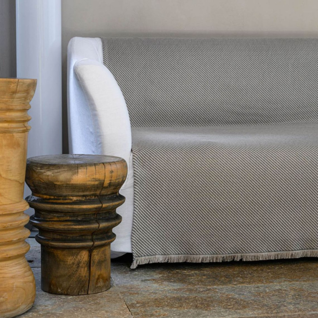 Plaid Sideway | Warm grey Plaid Sideway | Warm grey