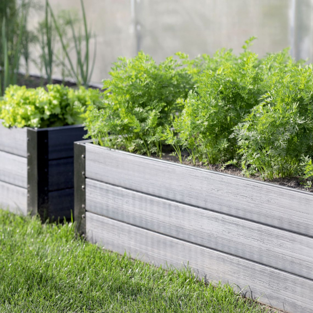 PS folding raised garden bed | Anthracite