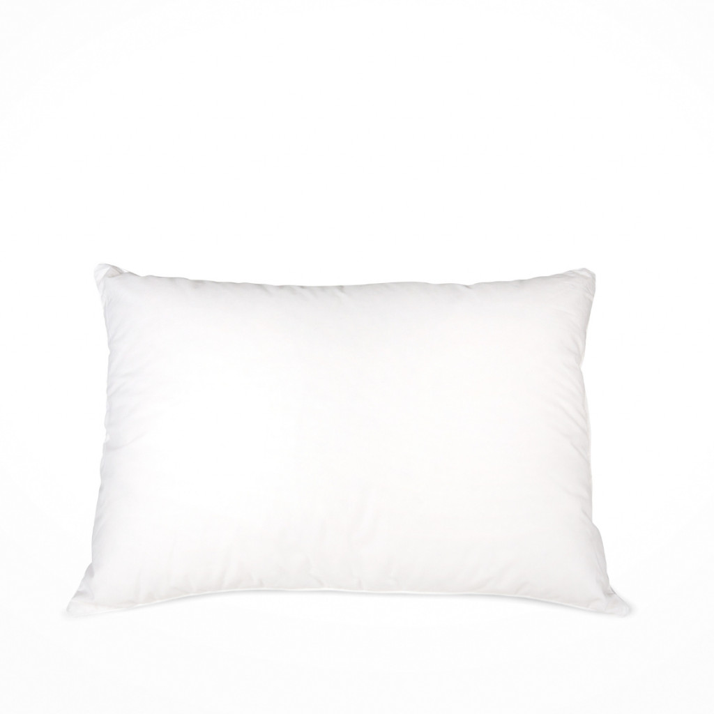 Down and feather pillow | White Down and feather pillow | White