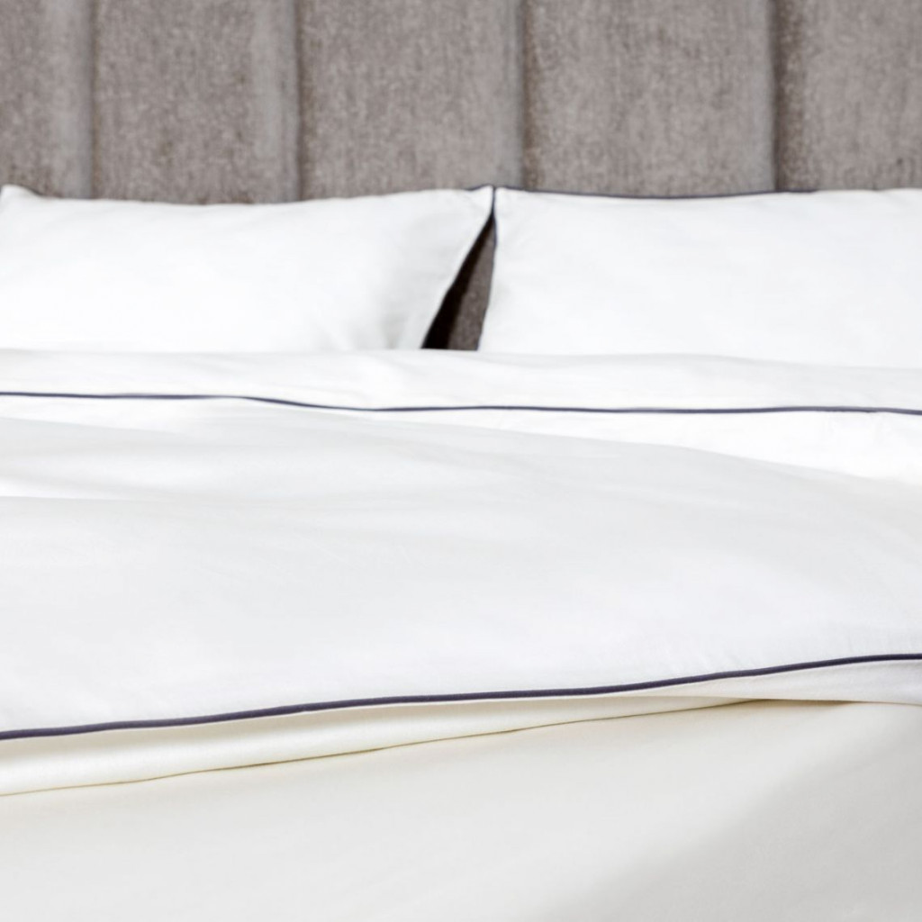 Sheet with rubber Plania | Vanilla