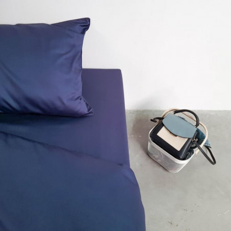 Sheet with rubber Plania | Denim