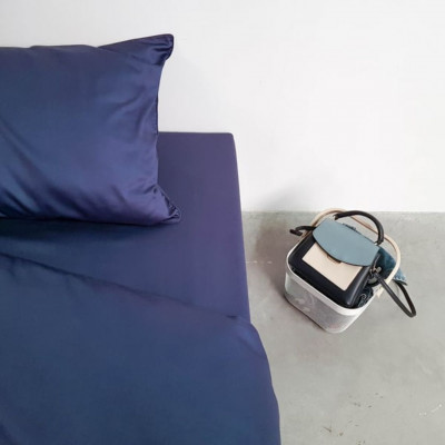 Sheet with rubber Plania | Denim