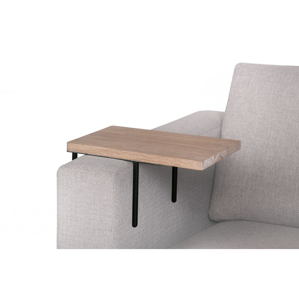 Helper sofa table | Bleached oak