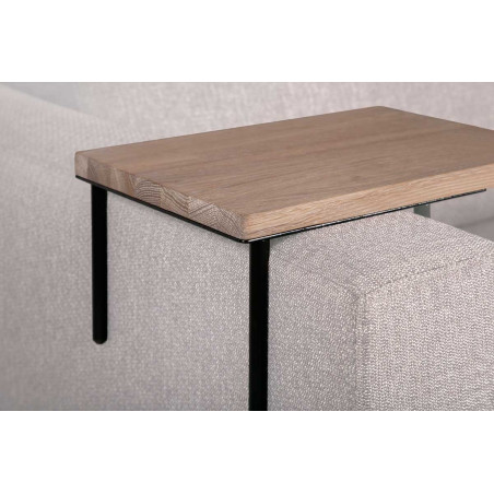 Helper sofa table | Bleached oak