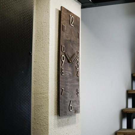 Large Wooden Wall Clock