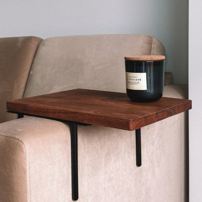 Helper sofa table | Chocolate