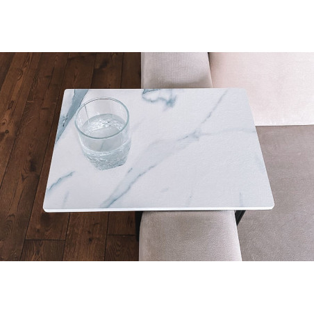 Helper sofa table | Marble