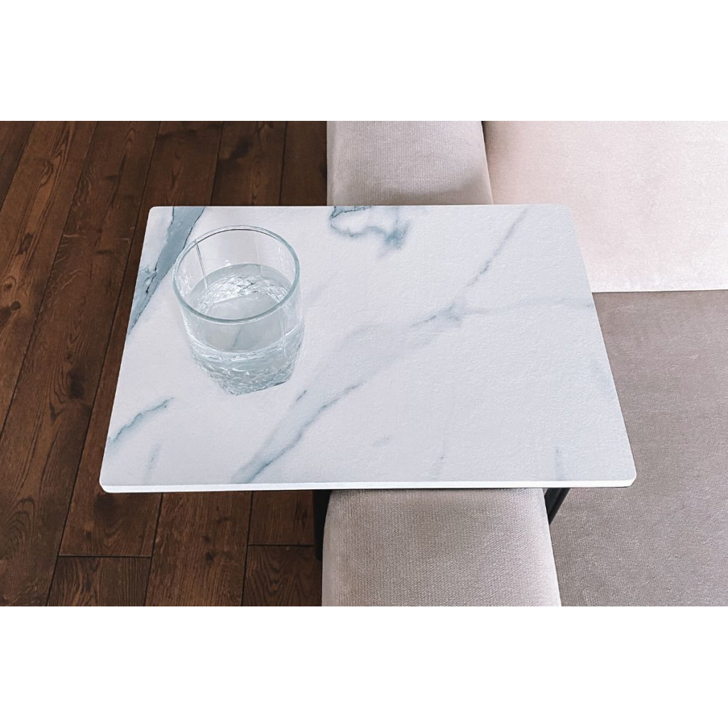 Helper sofa table | Marble