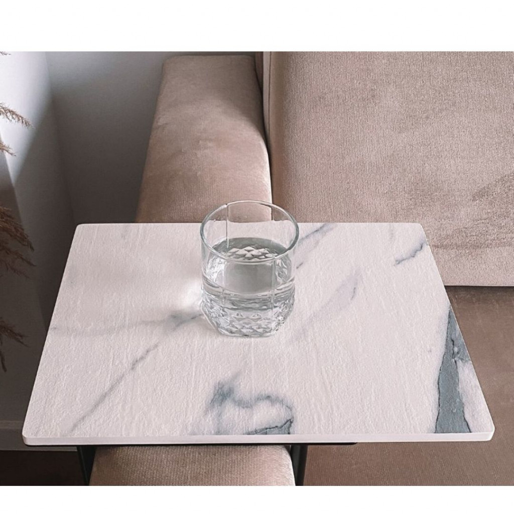 Helper sofa table | Marble
