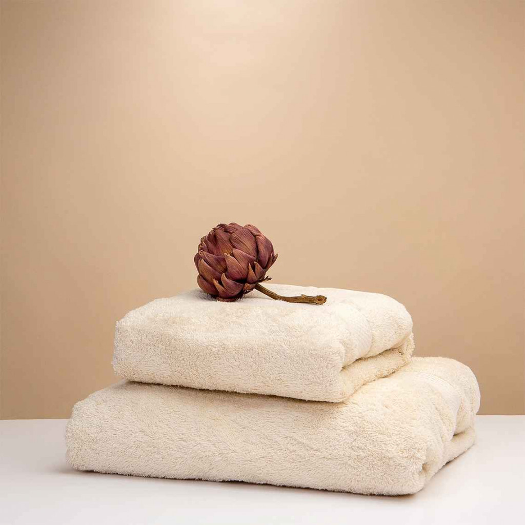 Cotton towel | Cream Cotton towel | Cream