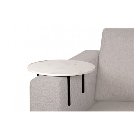 Helper round sofa table | Marble