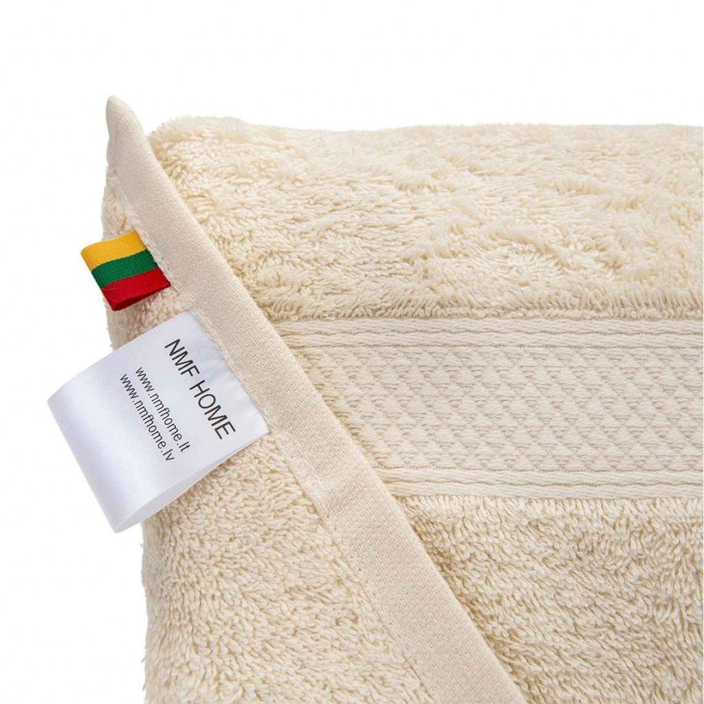 Cotton towel set 2pcs. | Cream
