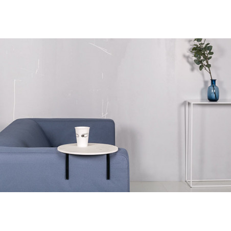 Helper round sofa table | Marble