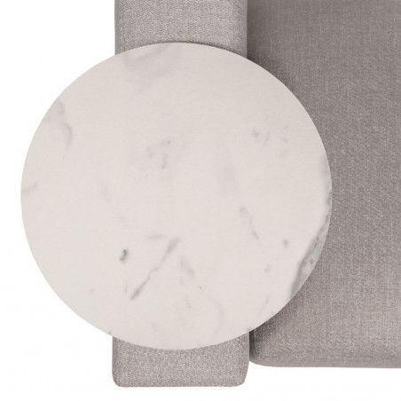 Helper round sofa table | Marble