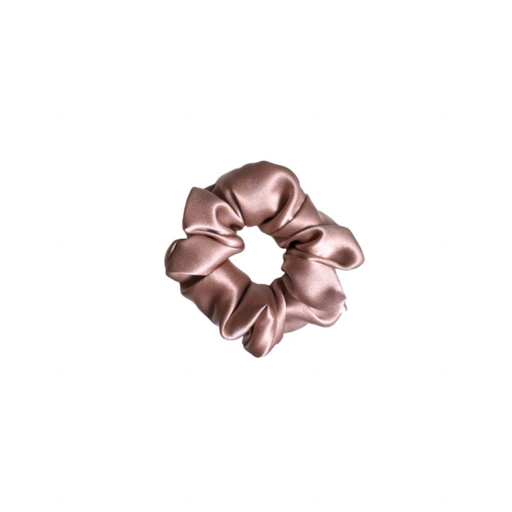 Natural mulberry silk big hair band | Ash pink Natural mulberry silk big hair band | Ash pink