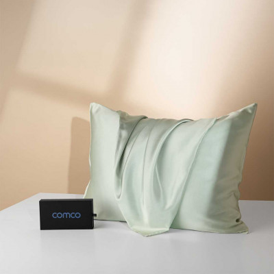 Silk pillowcase | Greenish