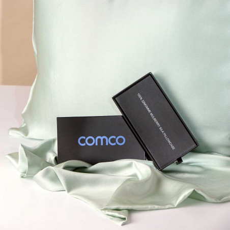 Silk pillowcase | Greenish