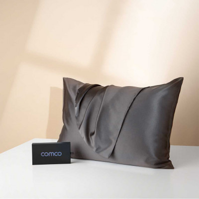 Silk pillowcase | Dark grey