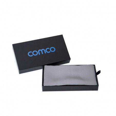 Silk pillowcases 2pcs + Gift | Light grey