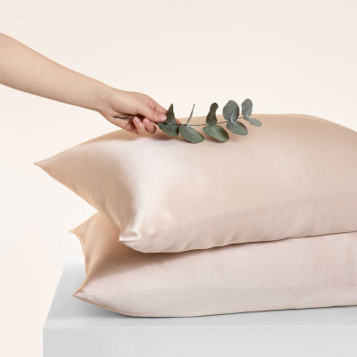 Silk pillowcases 2pcs + Gift | Cream