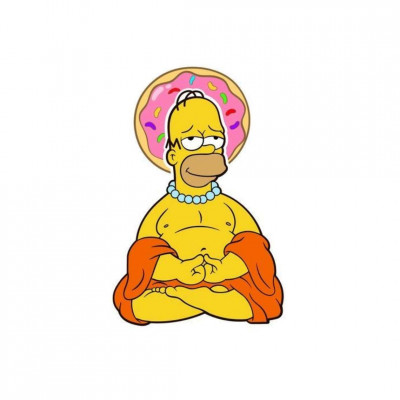 Paklājs Homer Meditates