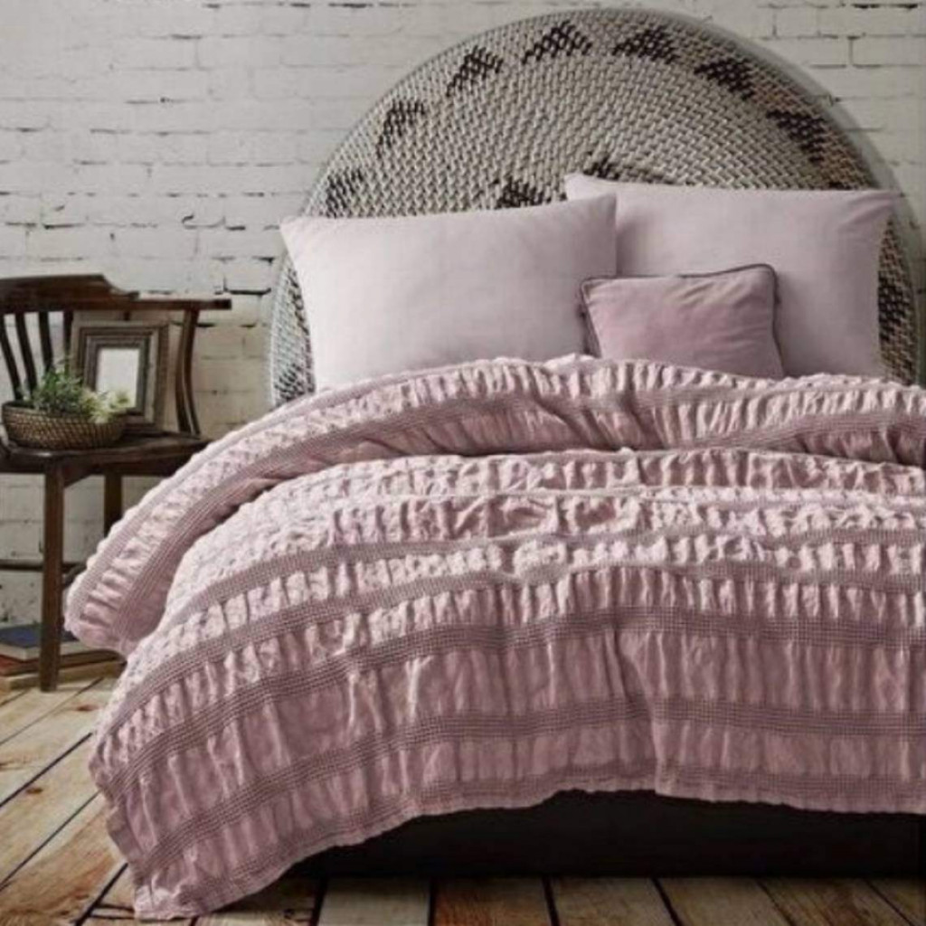Bedspread APOLLO Powder | Pink Bedspread APOLLO Powder | Pink