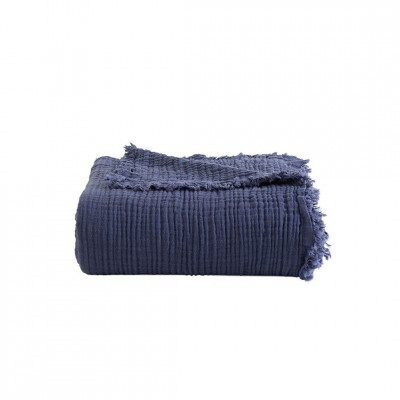 Покрывало MUSLIN Blue | Синий