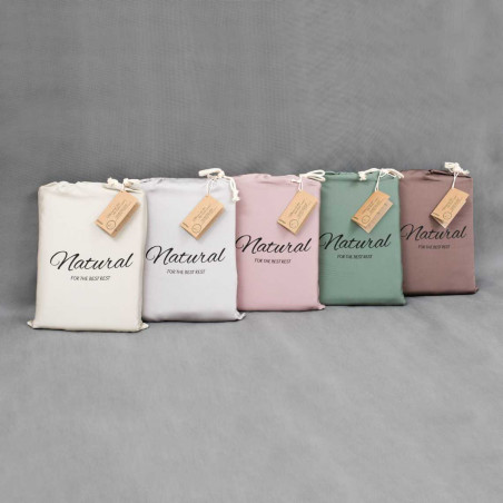 Premium satin bed linen | Green