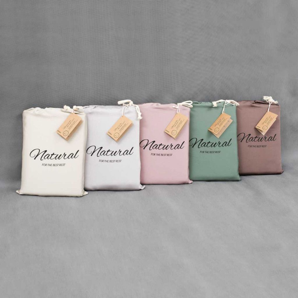 Premium satin bed linen | Green