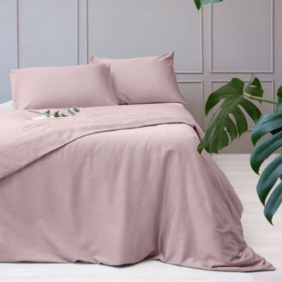 Premium satin bed linen | Pink