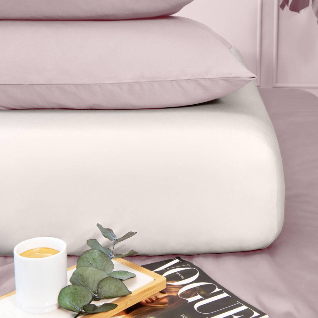 Premium satin bed linen | Pink