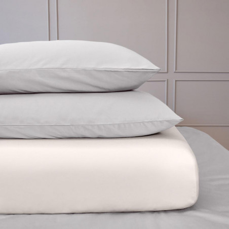 Satin bed linen Premium | Silver