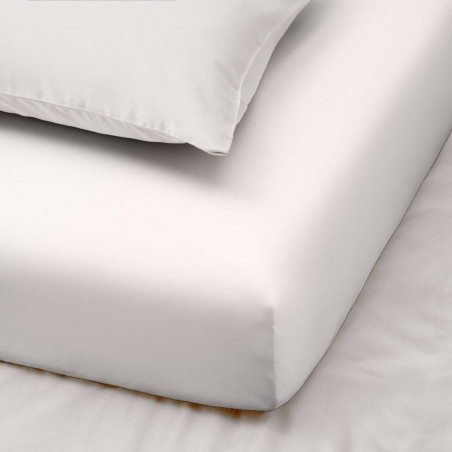 Premium satin bed linen | Cream