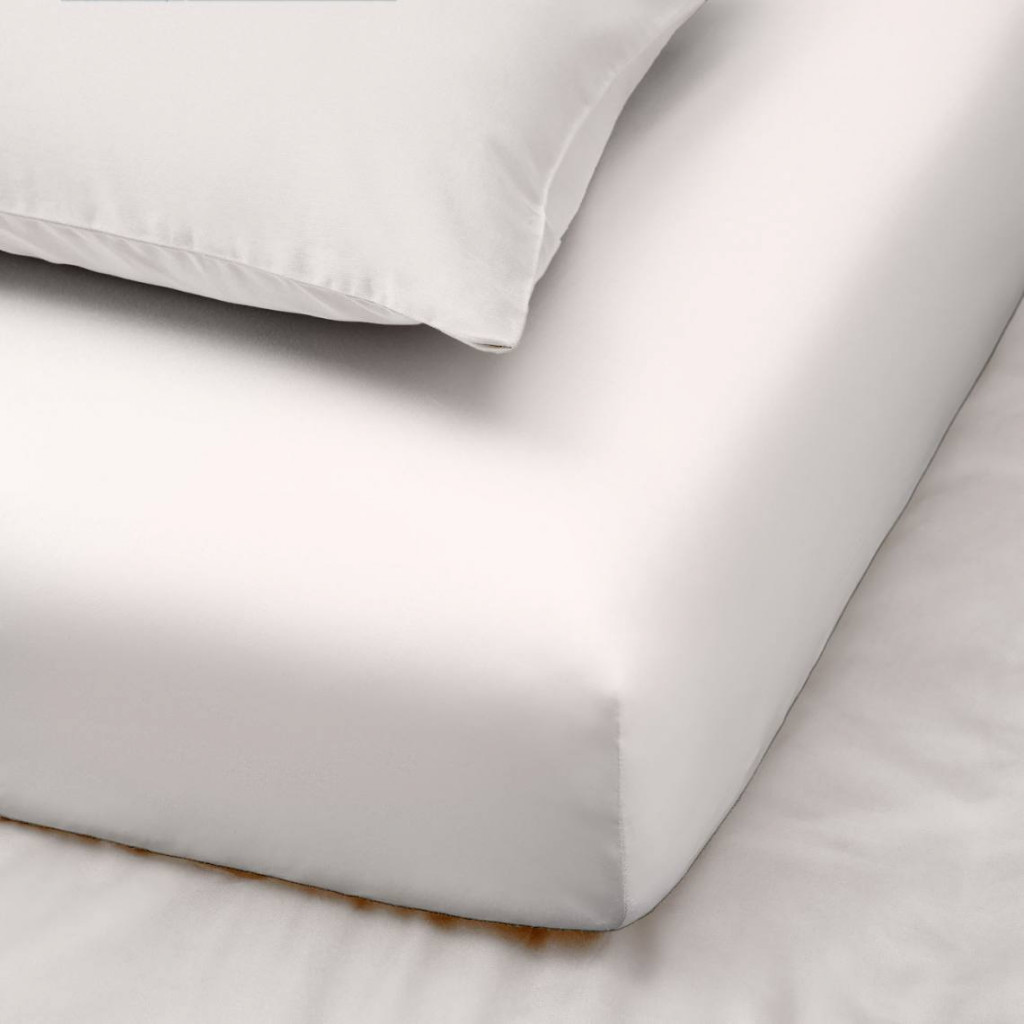 Premium satin bed linen | Cream