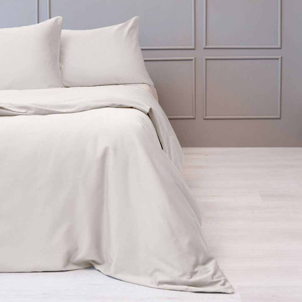 Premium satin bed linen | Cream