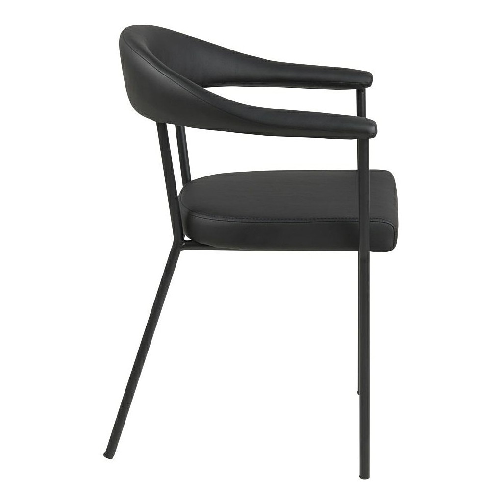 Krēsls Ava Melnā | edamistabas-kresli | NMF Home