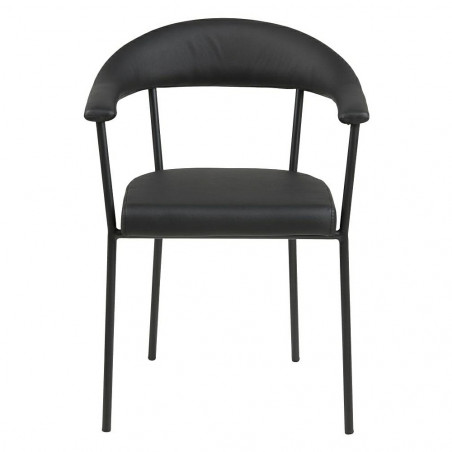 Krēsls Ava Melnā | edamistabas-kresli | NMF Home