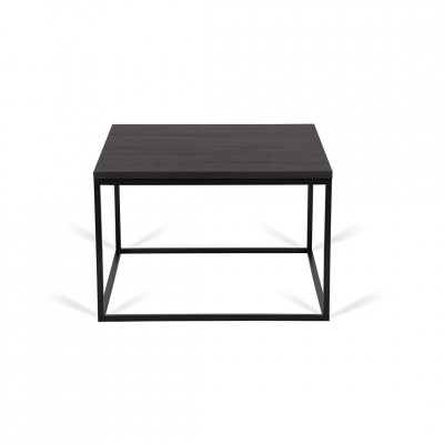 Square coffee table FOREST | Black oak