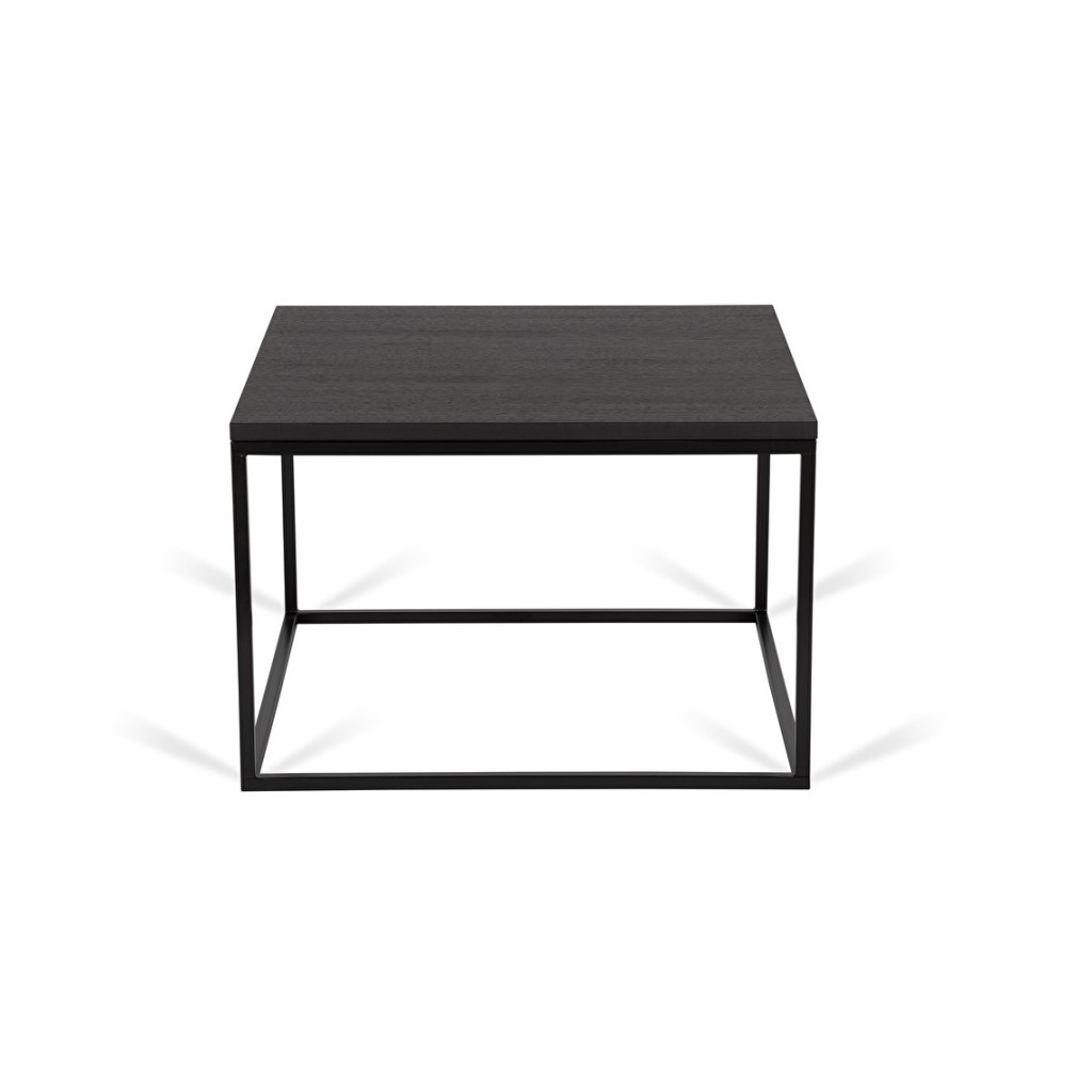Square coffee table FOREST | Black oak